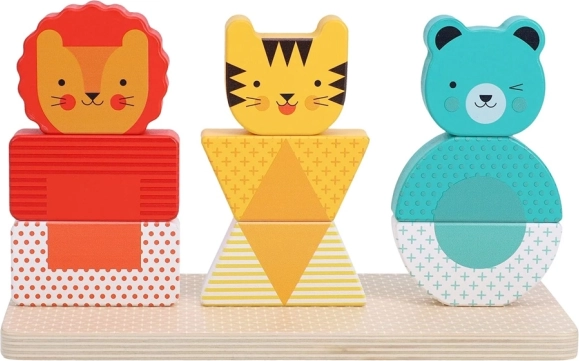 Petite Collage houten puzzel met dieren