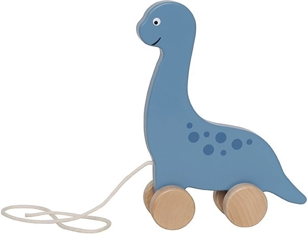Jabadabado trekdinosaurus blauw