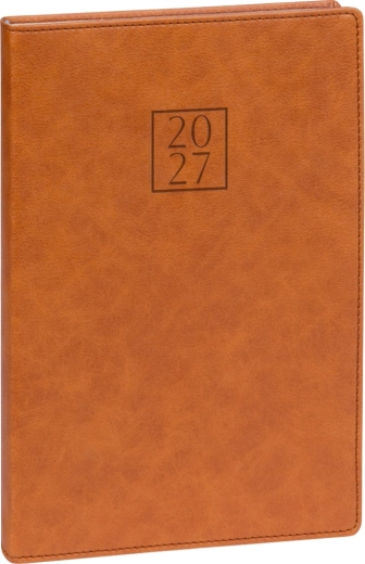 Notique Prestigio weekagenda 2027 bruin 15 × 21 cm