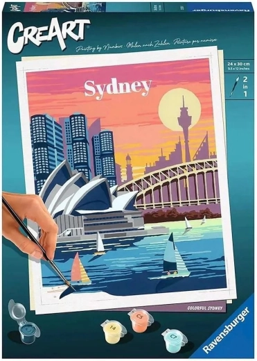 Schilderen op nummer Sydney van Ravensburger
