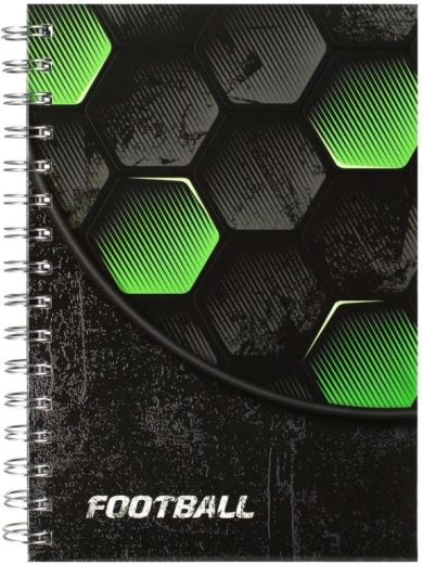Spiraalnotitieboek A5 voetbal