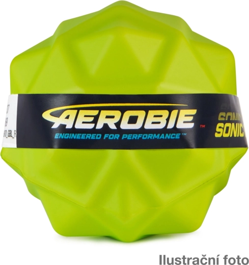 Aerobie Sonic Bounce balletje 66 mm – leuk stuiterbal met onvoorspelbare stuit