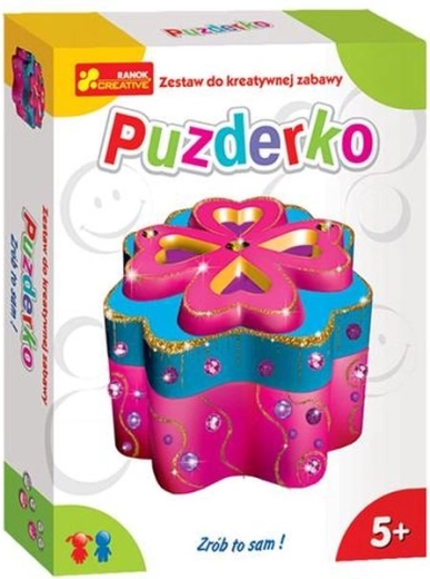 Creatieve set om een sieradendoosje te maken