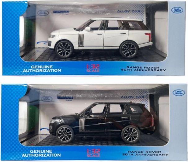 Metalen model Range Rover 1:32 met licht en geluid