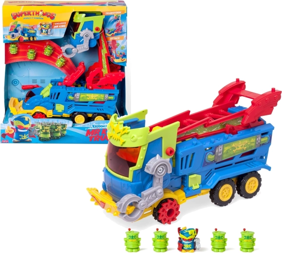 SuperThings Mr King Truck – gevechtstruck met figuurtje