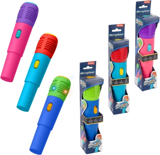 Kindermicrofoon met licht en geluid