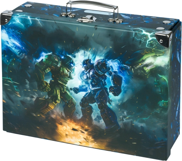 Opvouwbare schoolkoffer Robots