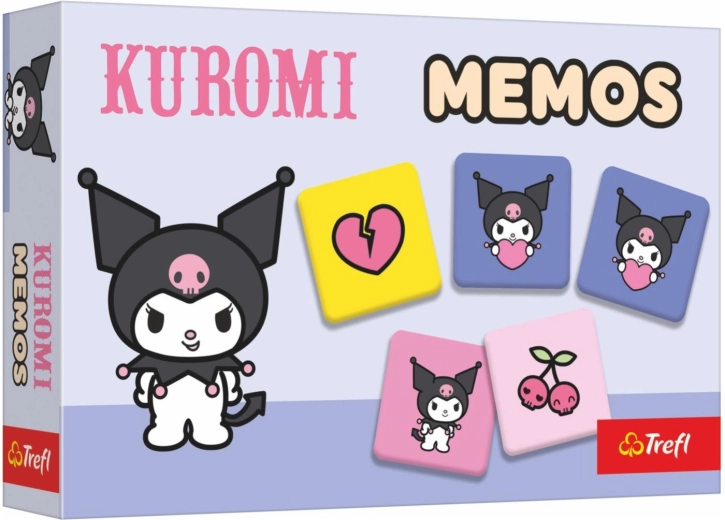Pexeso Kuromi – papier, 30 kaartjes