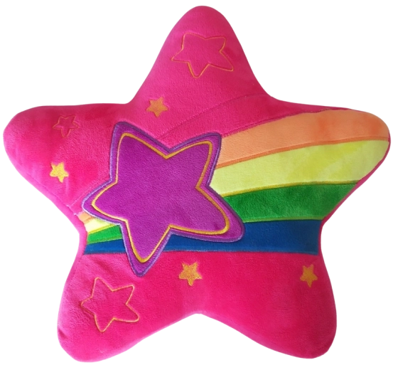 Kussen in de vorm van een ster 38 cm