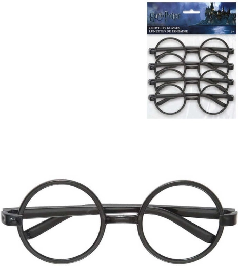 Carnavalsbril Harry Potter - set 4 stuks