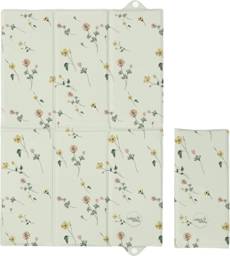 Ceba Baby reisverschoonmatje Basic floral breeze 60 × 40 cm