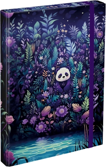 Mappen voor schoolscharen A4 BAAGL Jungle Panda