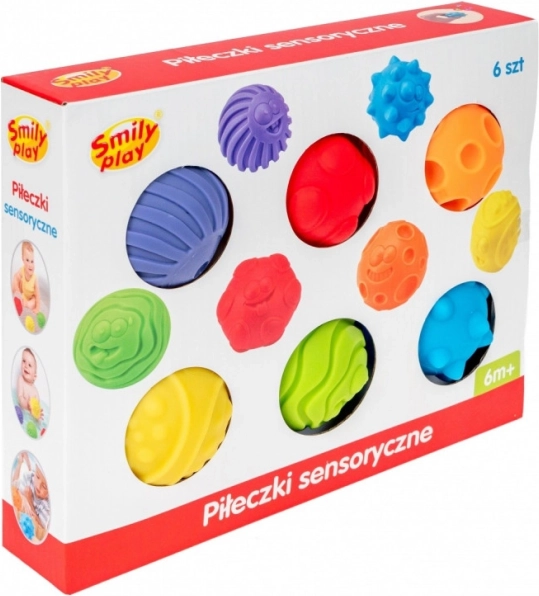 Kleurrijke sensorische ballen voor kinderen