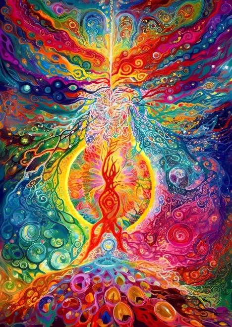 Puzzel Epicentrum Regenboog 1000 stukjes