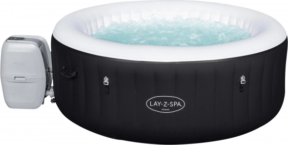 Opblaasbare spa LAY-Z-SPA Miami AirJet voor 2–4 personen, 180 × 66 cm