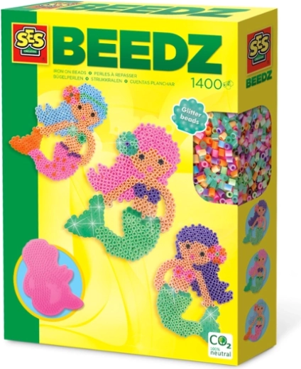 SES strijkkralen – zeemeermin, 1400 stuks