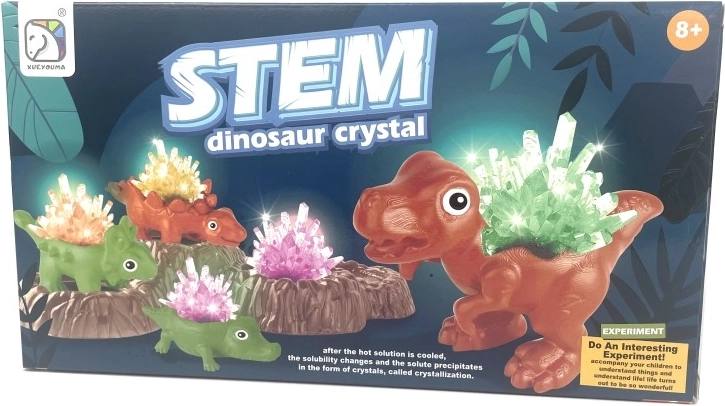 Kristalgroeiset Dinosaurus
