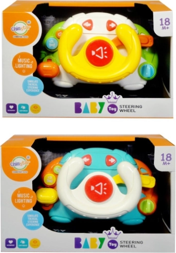 Interactief kinderspeelgoedstuur met licht en geluid