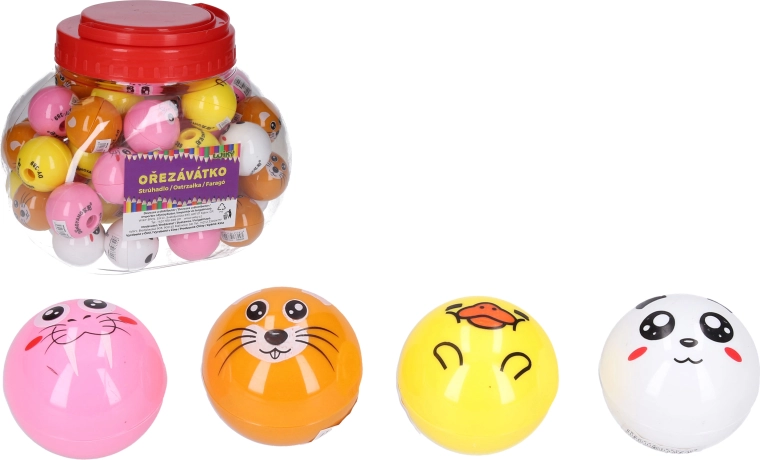 Potloodslijper met dierenmotief - 1 stuk