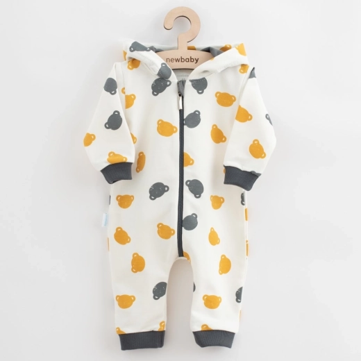 baby joggingpak onesie NEW BABY Little One grijs 92 (18–24 m)