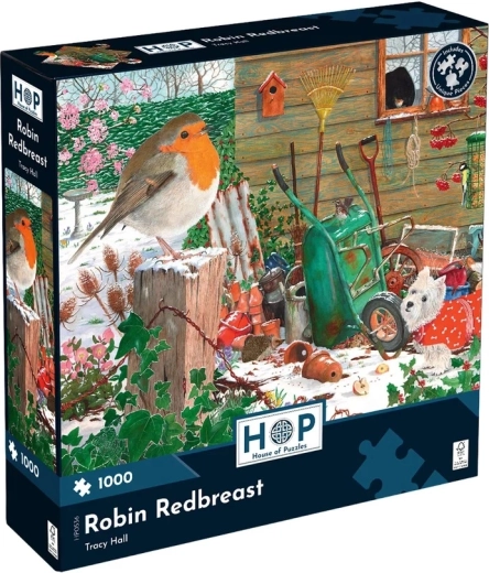 Puzzel Roodborstje 1000 stukjes