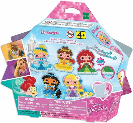 Aquabeads glitterende knutselset Disney Princess