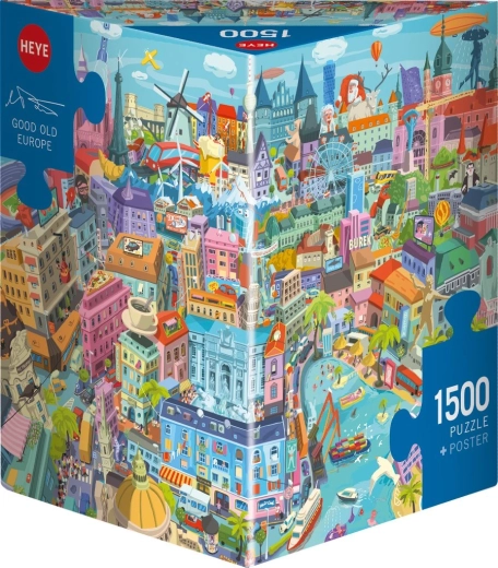 Heye-puzzel Het goede oude Europa, 1.500 stukjes