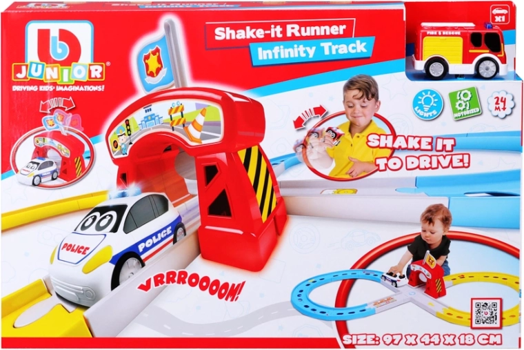 BB Junior racebaan met brandweerautootje