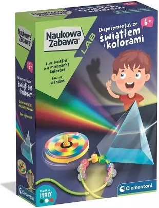 Clementoni licht en kleuren – educatieve experimenteerset voor kinderen