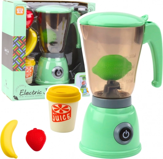Kinder Elektrische Blender Met Fruit En Beker - Groen