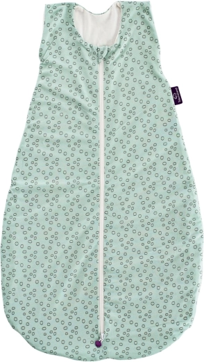 Lichte zomerslaapzak Träumeland Liebmich Tencel Kreise mint 90 cm