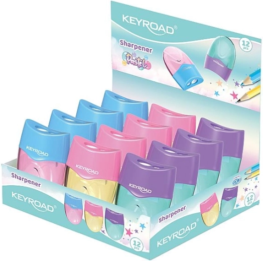 Keyroad Mellow Duo puntenslijper pastel
