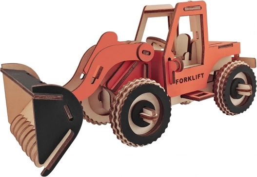 Houten 3D-puzzel Graafmachine