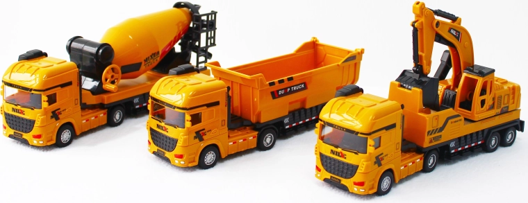 Bouwvoertuig voor kinderen – 3 soorten