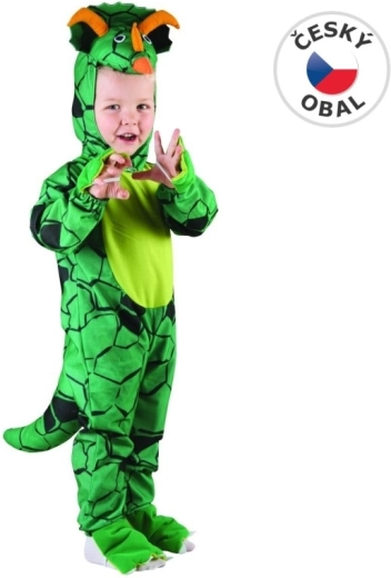 Kinderkostuum voor carnaval Triceratops 80–92 cm