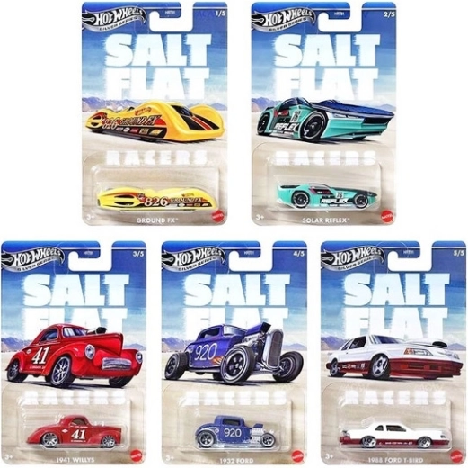 Hot Wheels Salt Flat Silver Series metalen model