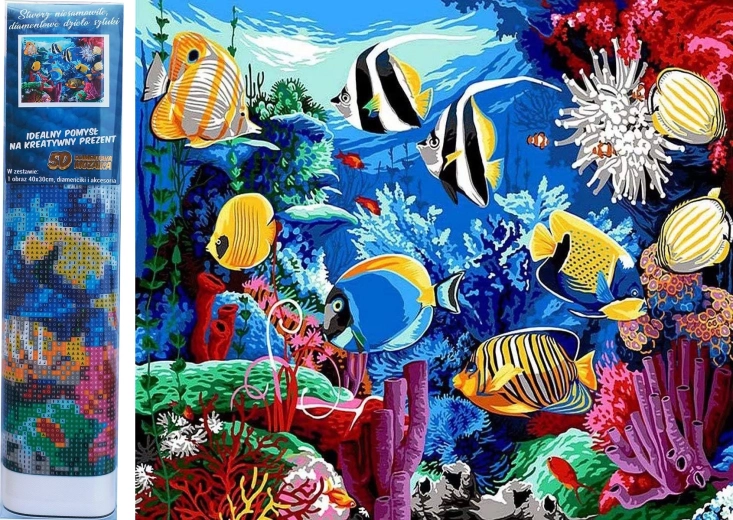 Norimpex Diamantschilderen Onderwaterwereld 30x40cm