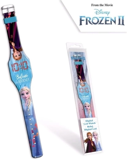 Digitale LED-horloge Frozen - 1 stuk