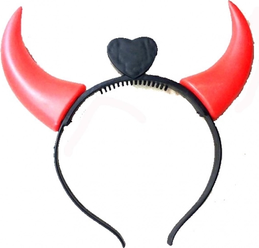 Haarband met lichtgevende hoorns