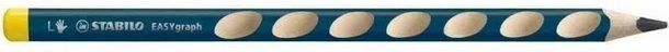 Ergonomische pen voor linkshandigen Stabilo Easygraph donkerblauw