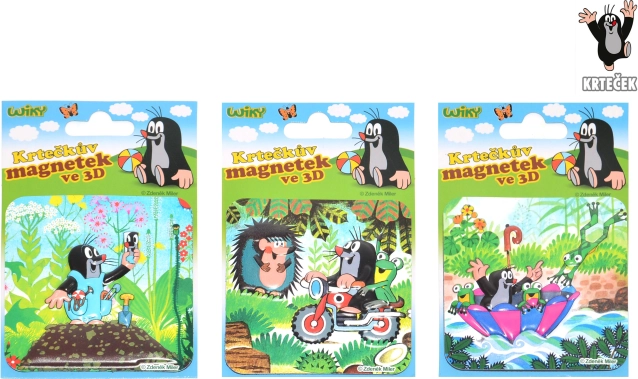 Magnet 3D Mol plastic