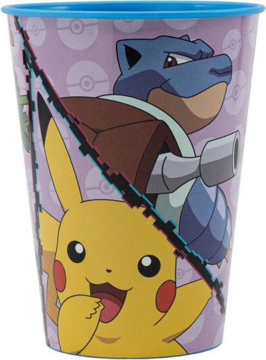 Plastic beker Pokémon 260 ml blauw