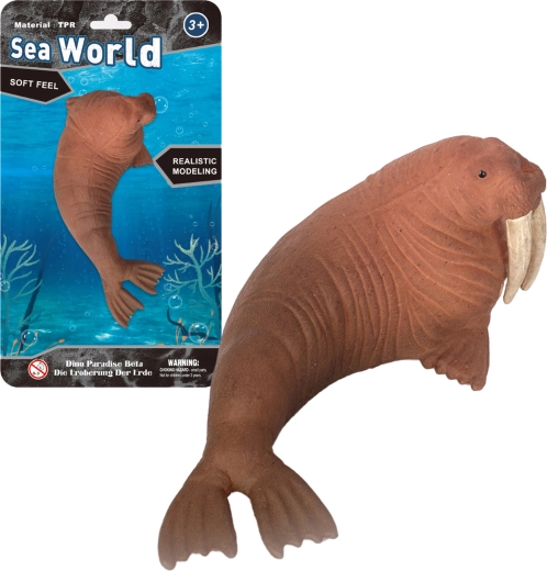 Levende natuur: Walrus – realistisch model 13 cm