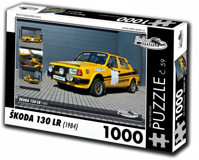 Puzzel RETRO-AUTA Škoda 130 LR 1000 stukjes