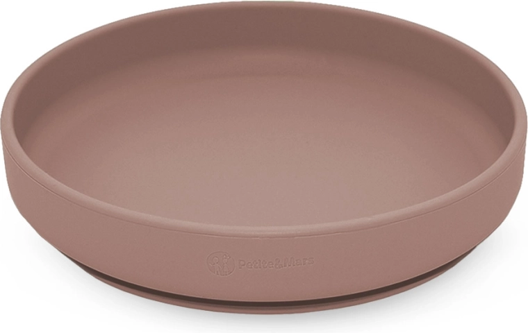 Petite&Mars siliconen bord met zuignap Take&Match Velvet Latte 400 ml