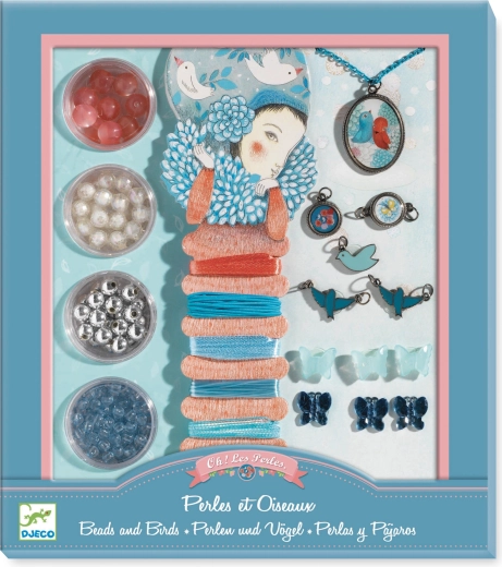 DJECO sieradenset Parel en Vogeltjes