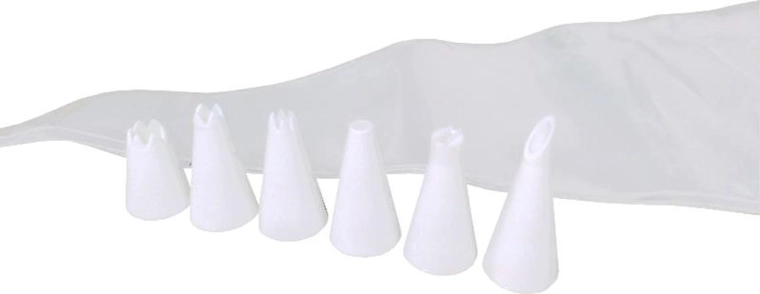 Decoratiespuit voor taarten en desserts met spuitmondjes