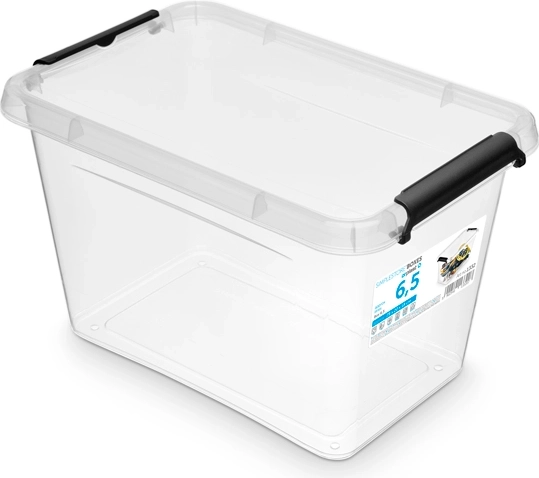 SimpleStore opbergbox met deksel 6,5 l