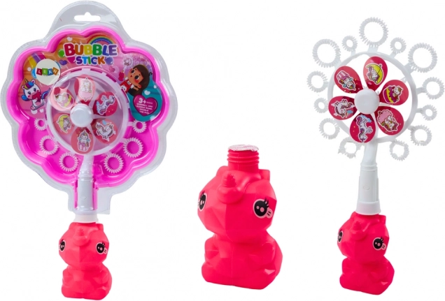 Wind-Up Unicorn Tray Pink zeepsopdispenser