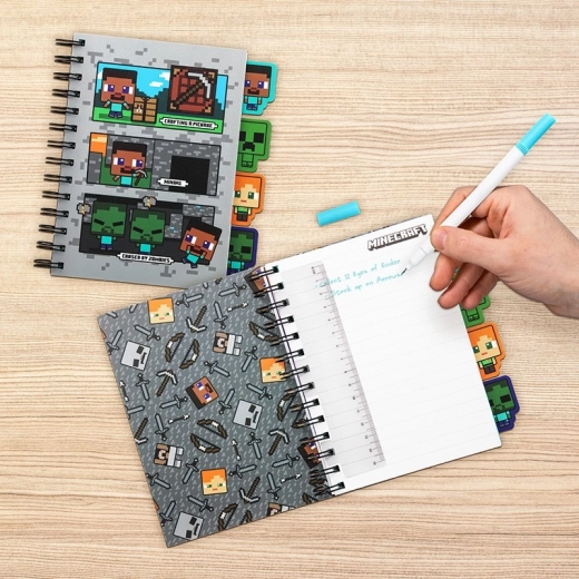 Minecraft-blok met tabbladen